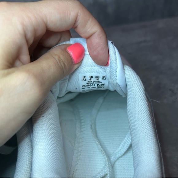 Puma Carina 2.0 Leather Sneakers 392996-01 Womens sz 10 - white/pink - Picture 6 of 7